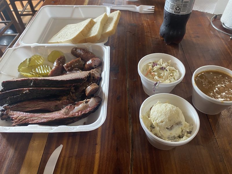 Hill Country BBQ food