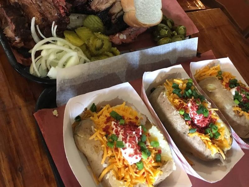 Hill Country BBQ food